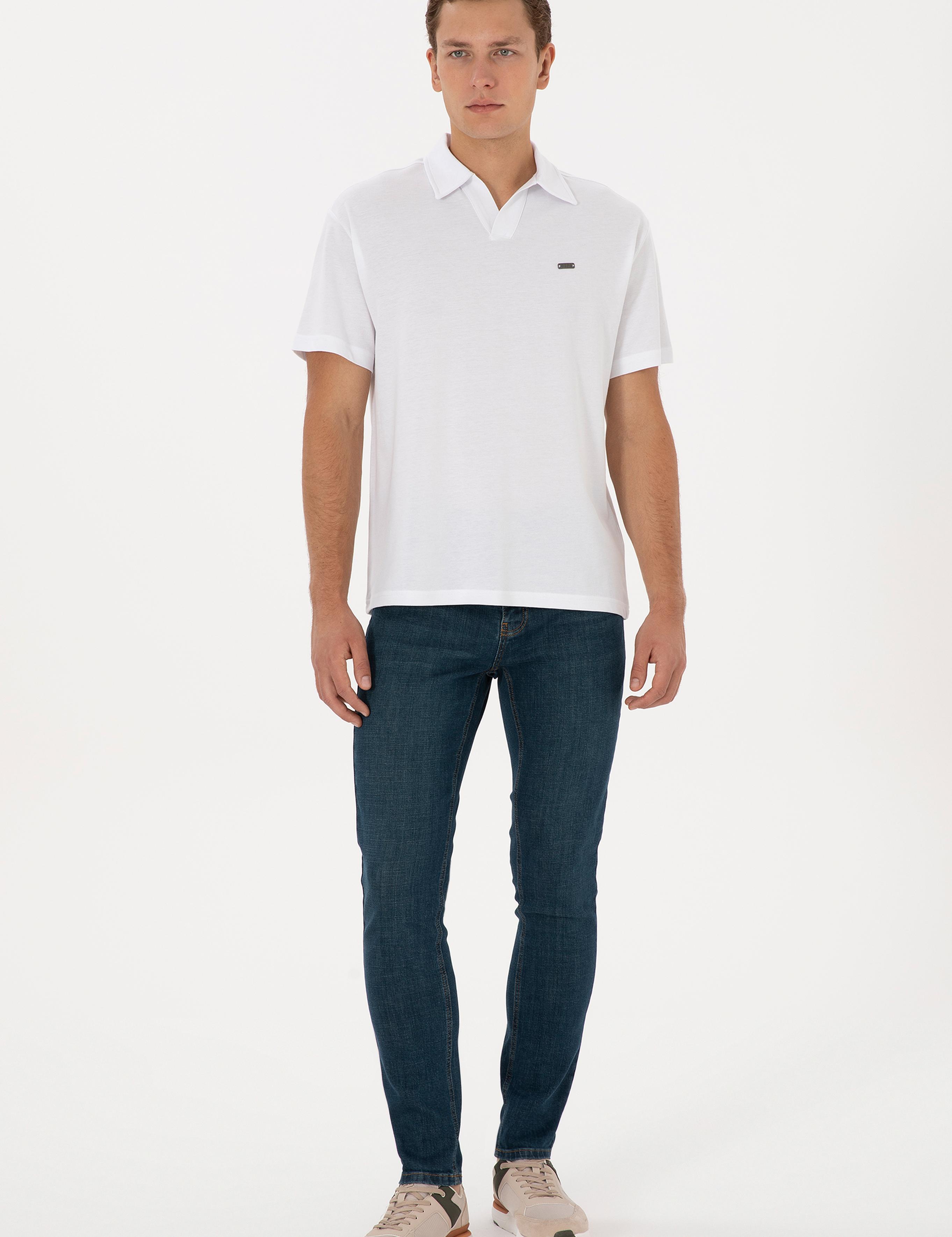 تی شرت یقه انگلیسی ریلکس مردانه یو اس پولو | U.S. Polo Assn. - تصویر 4