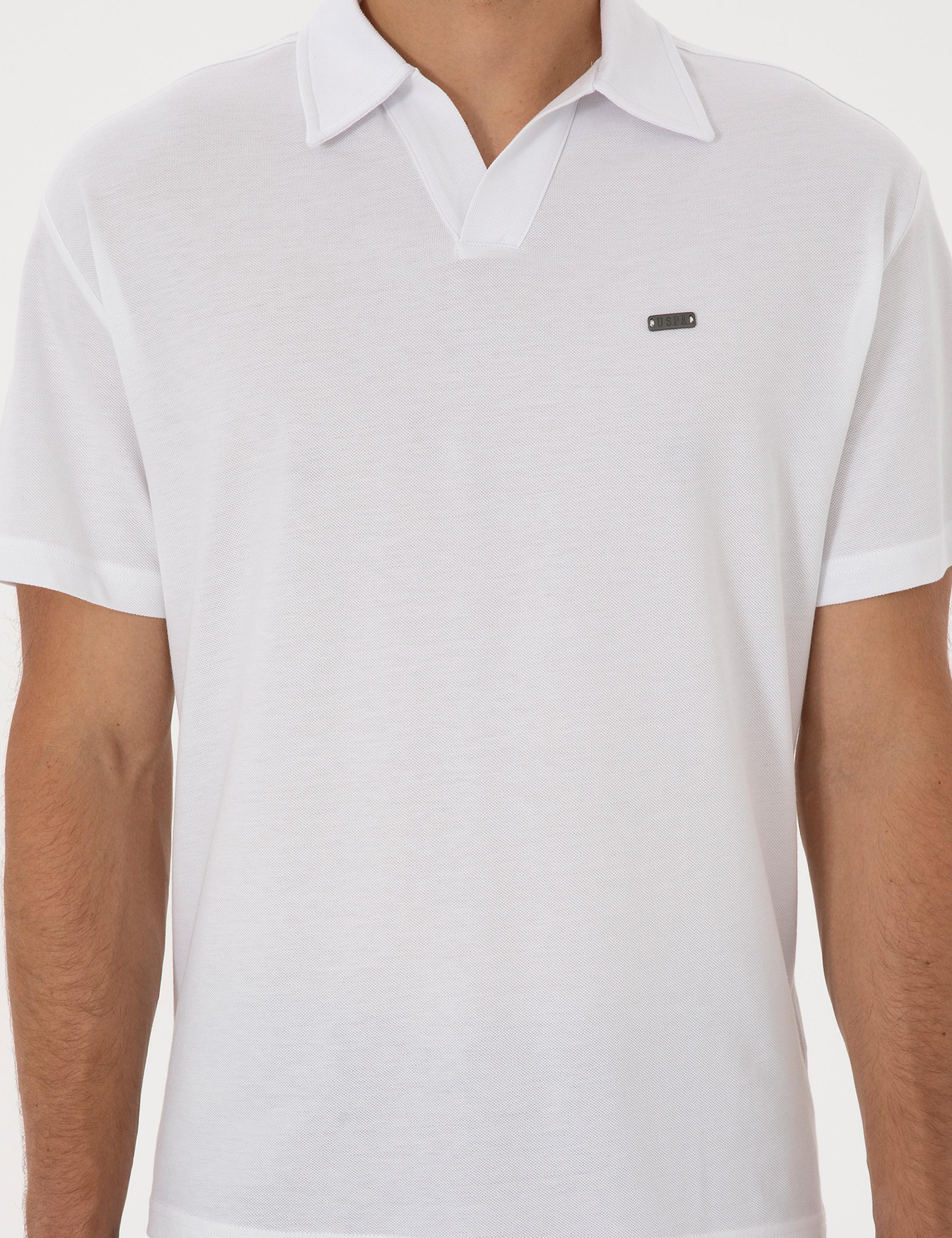 تی شرت یقه انگلیسی ریلکس مردانه یو اس پولو | U.S. Polo Assn. - تصویر 6