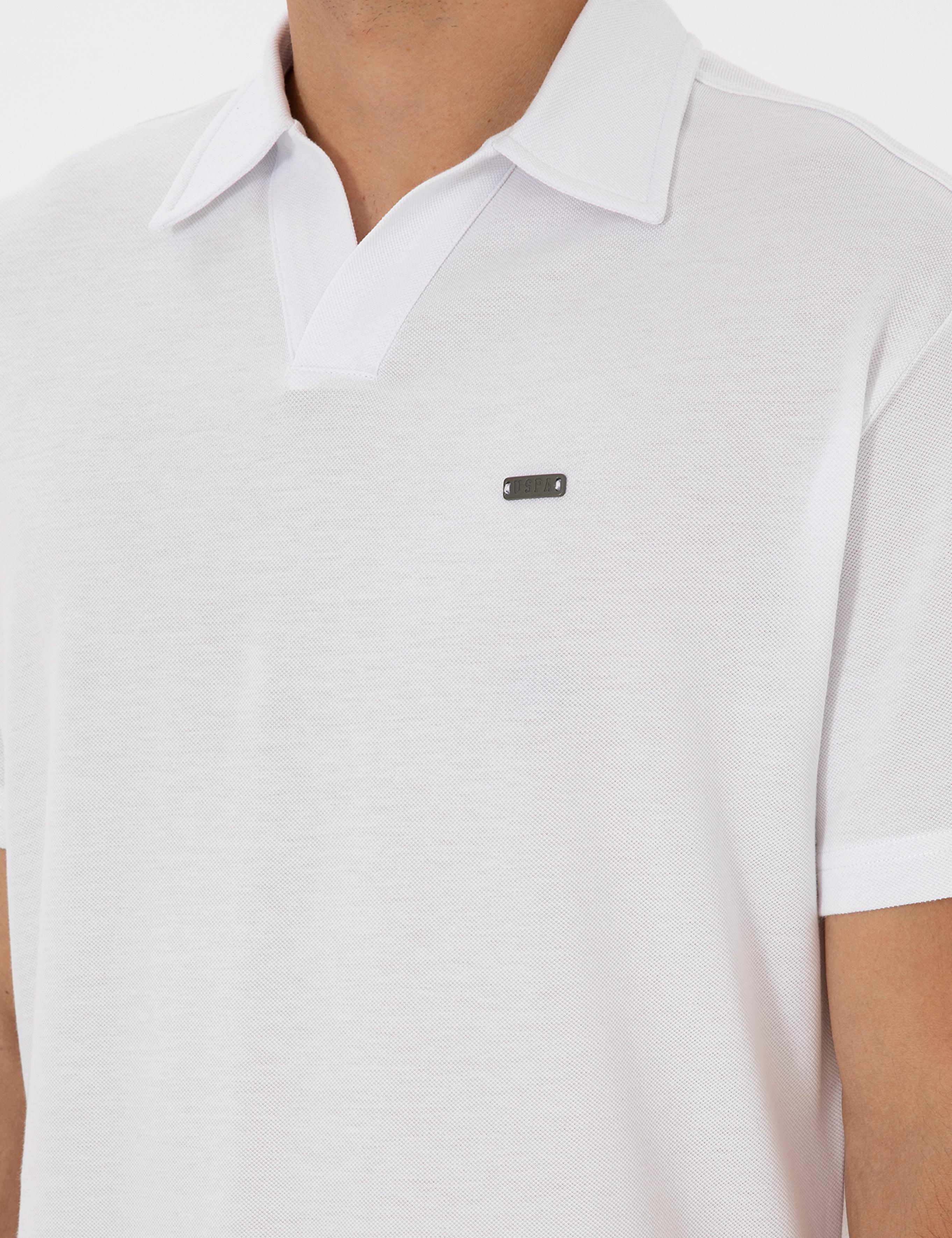 تی شرت یقه انگلیسی ریلکس مردانه یو اس پولو | U.S. Polo Assn. - تصویر 7