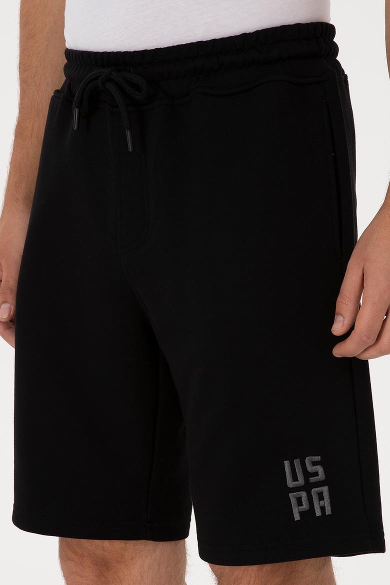 Erkek Siyah Örme Şort - 50319997034