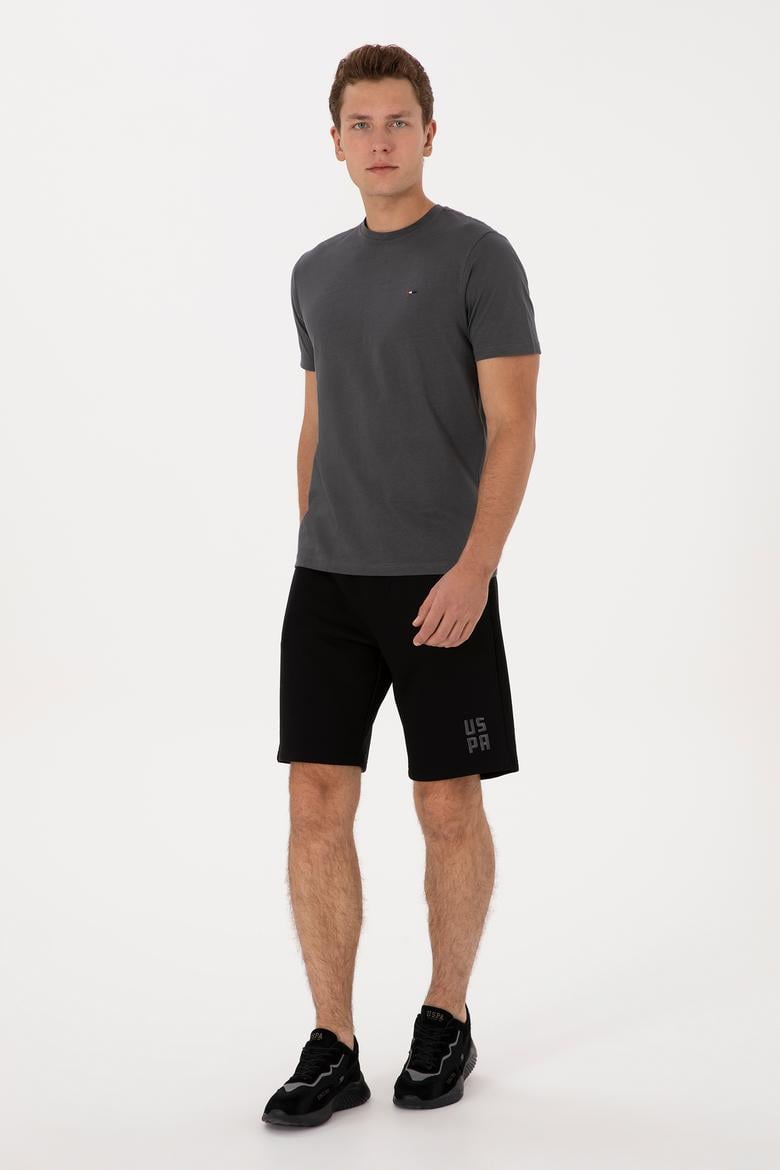 Erkek Siyah Örme Şort - 50319997034