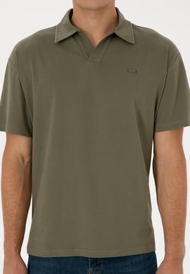 Erkek Koyu Haki Tişört - 50324787053