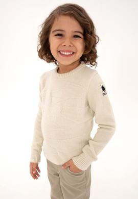 Erkek Çocuk Taş Bisiklet Yaka Kazak - 50315625026