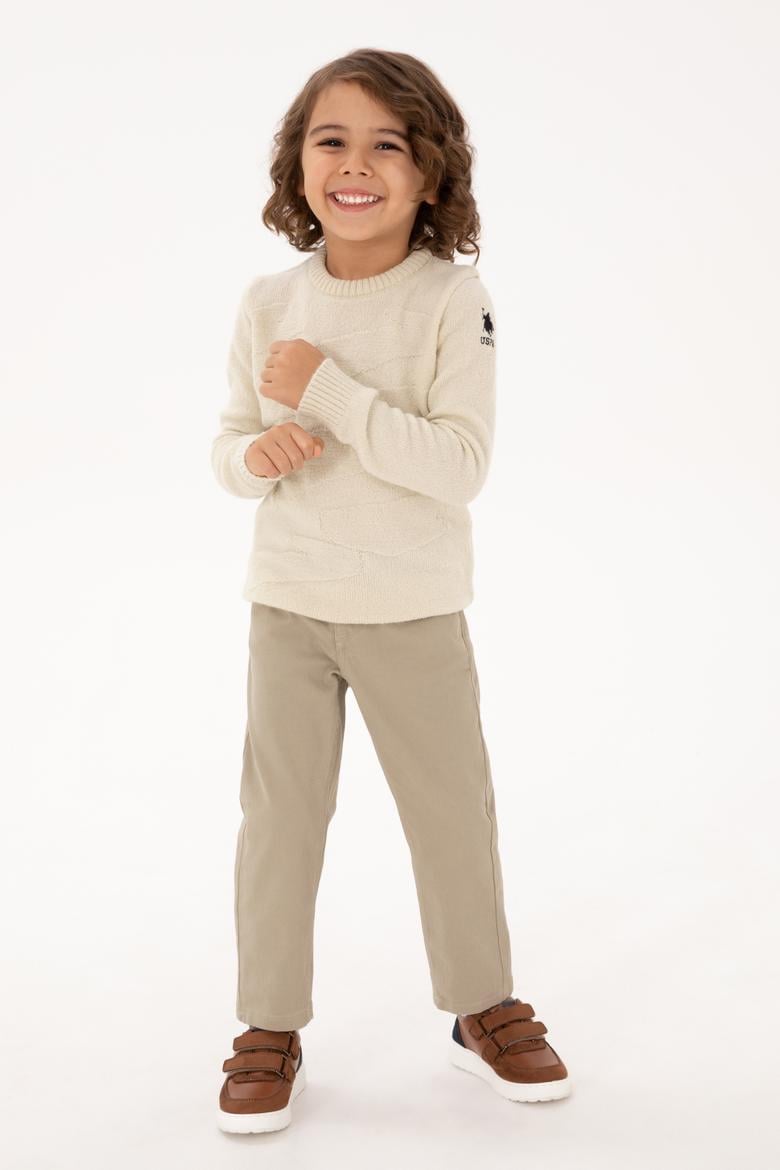 Erkek Çocuk Taş Bisiklet Yaka Kazak - 50315625026