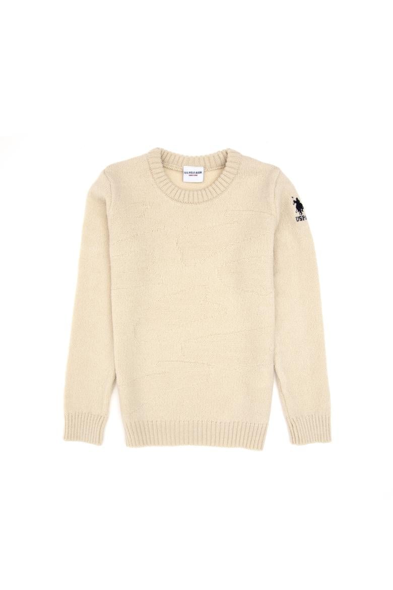 Erkek Çocuk Taş Bisiklet Yaka Kazak - 50315625026