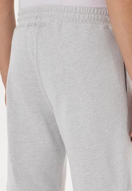 Erkek Gri Melanj Örme Şort - 50319997008