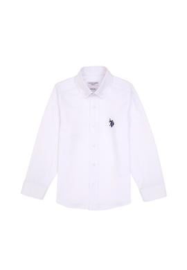 Erkek Çocuk Beyaz Uzun Kollu Basic Gömlek - 50316801001