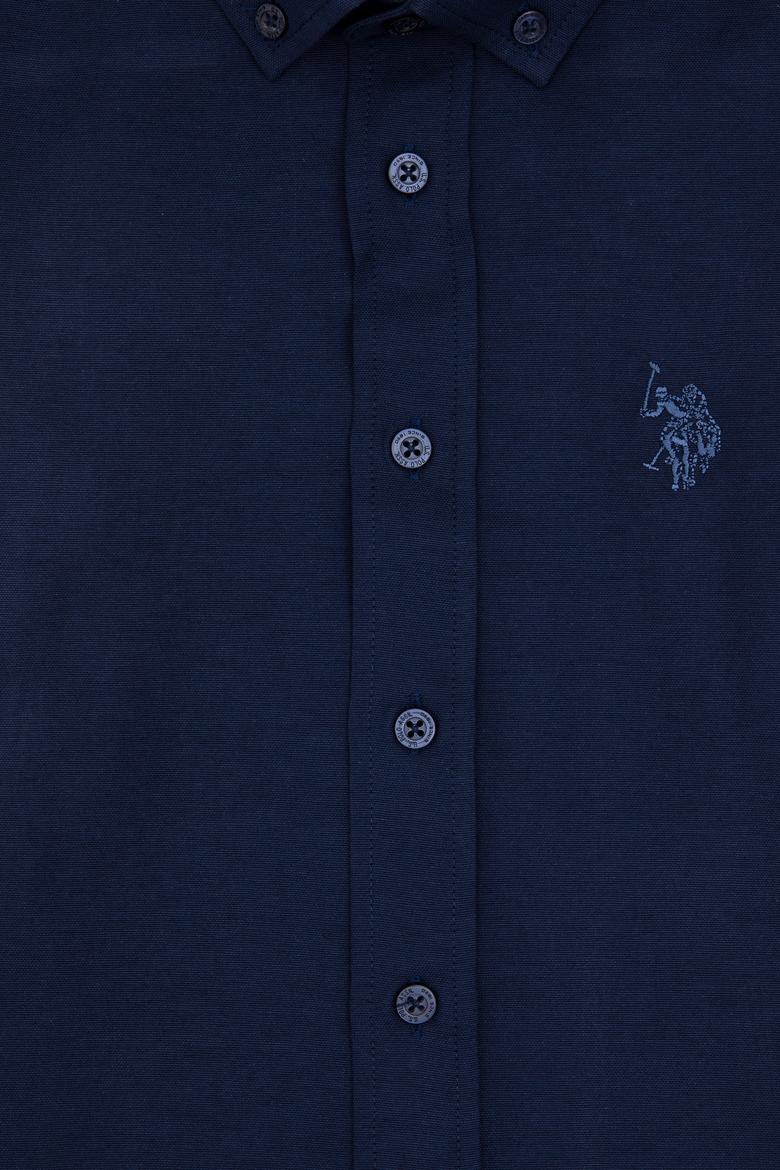 Erkek Çocuk Lacivert Uzun Kollu Basic Gömlek - 50316801024