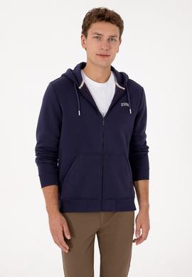 Erkek Regular Fit Mürdüm Şardonlu Örme Hırka - 50313755090