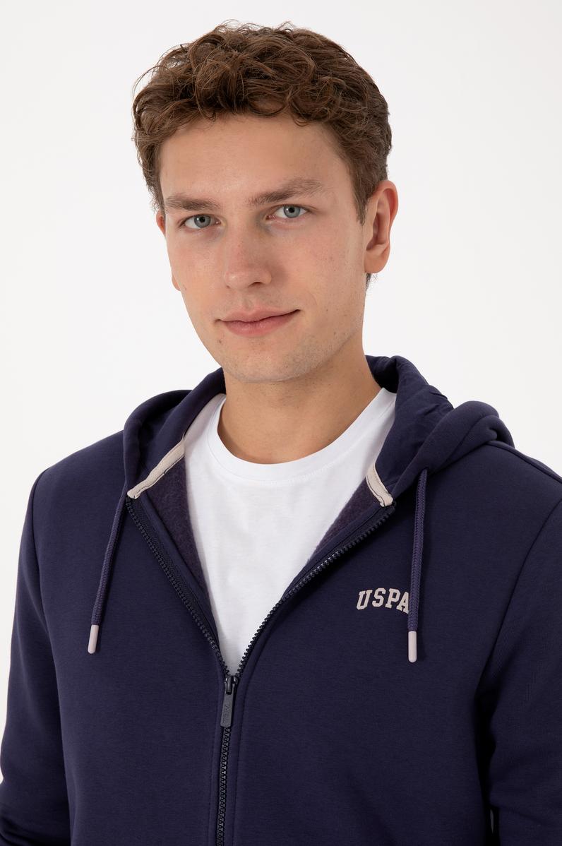 Erkek Regular Fit Mürdüm Şardonlu Örme Hırka