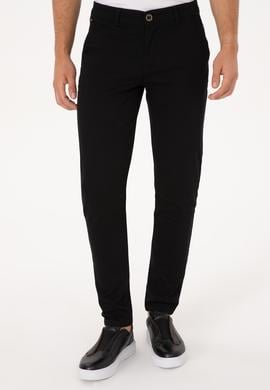 Erkek Siyah Kanvas Pantolon - 50316831108