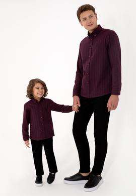 Erkek Çocuk Siyah Kanvas Pantolon - 50317211010