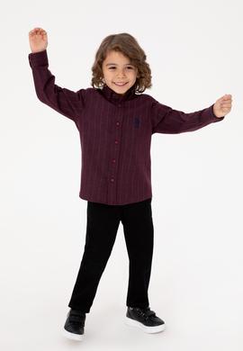 Erkek Çocuk Siyah Kanvas Pantolon - 50317211010