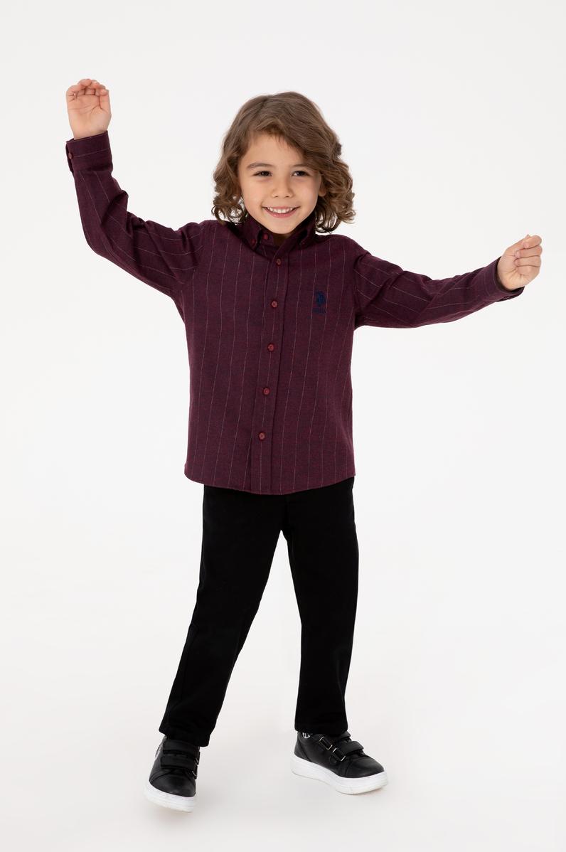 Erkek Çocuk Siyah Kanvas Pantolon