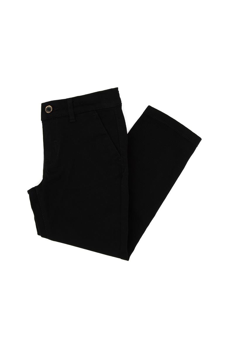 Erkek Çocuk Siyah Kanvas Pantolon - 50317211010