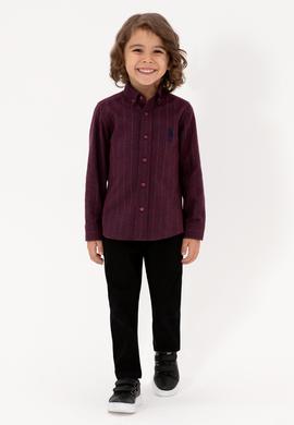 Erkek Çocuk Siyah Kanvas Pantolon - 50317211010