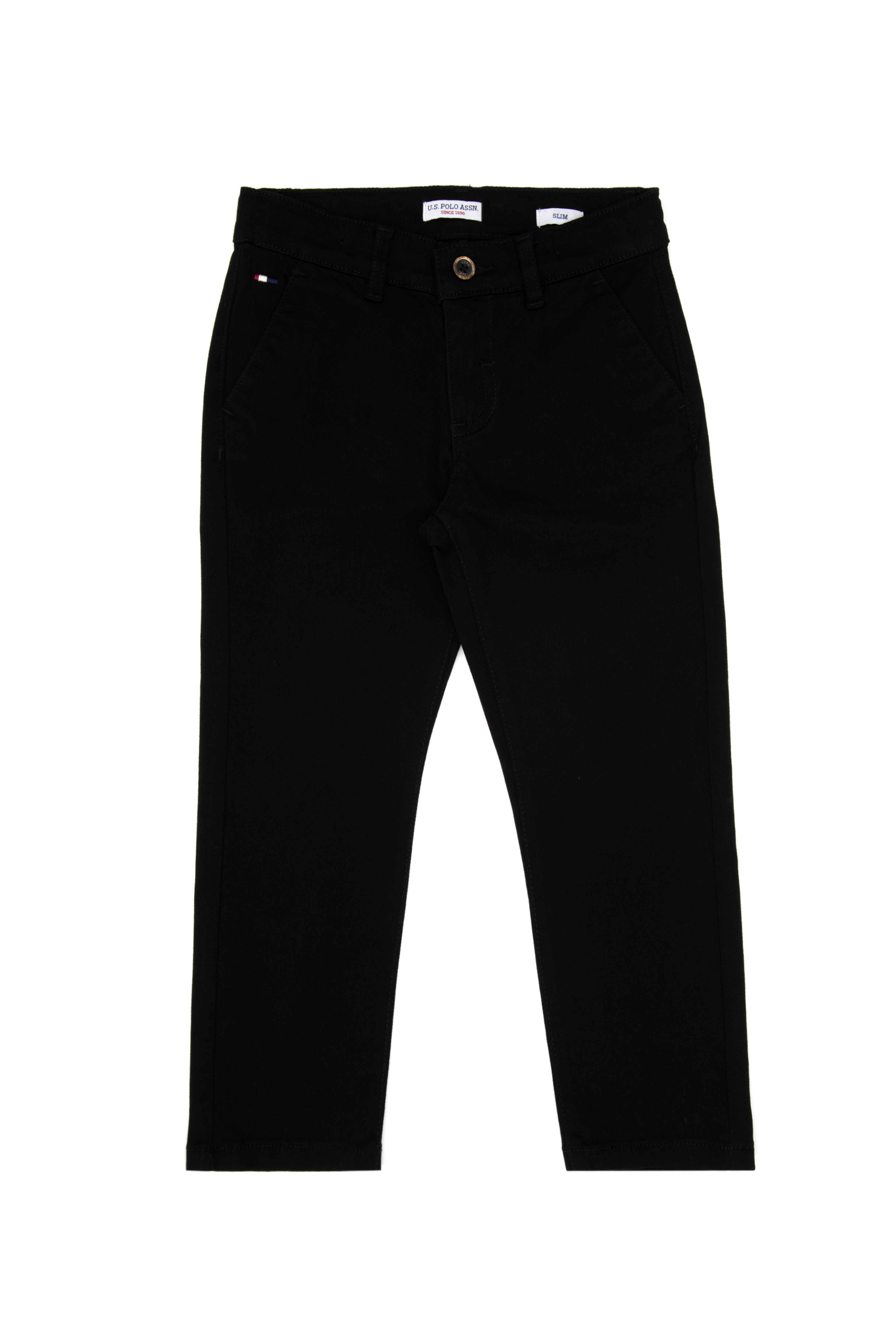 Erkek Çocuk Siyah Kanvas Pantolon