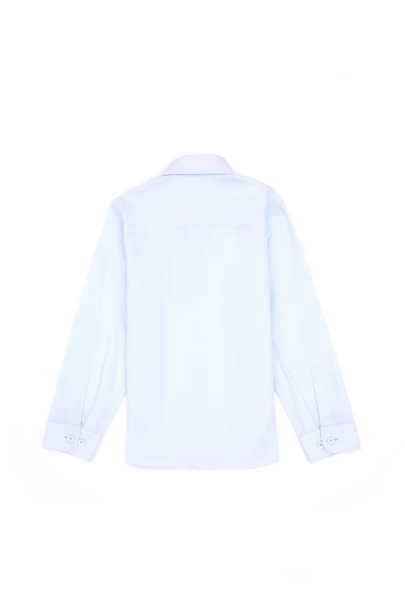 Erkek Çocuk Açık Mavi Uzun Kollu Basic Gömlek