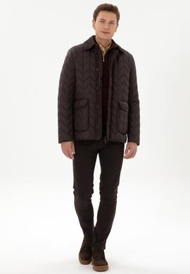 Erkek Koyu Kahverengi Mont - 50311624023