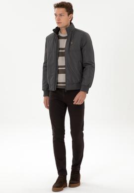 Erkek Gri Mont - 50310244023
