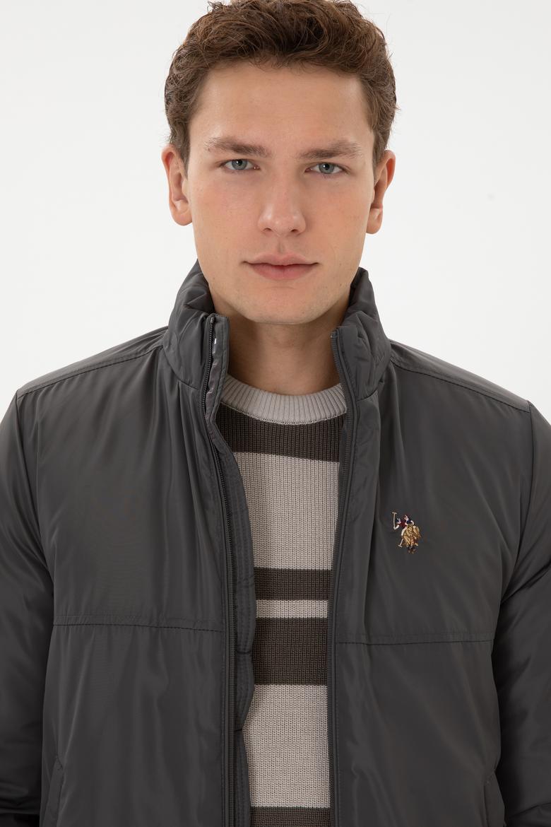 Erkek Gri Mont - 50310244023