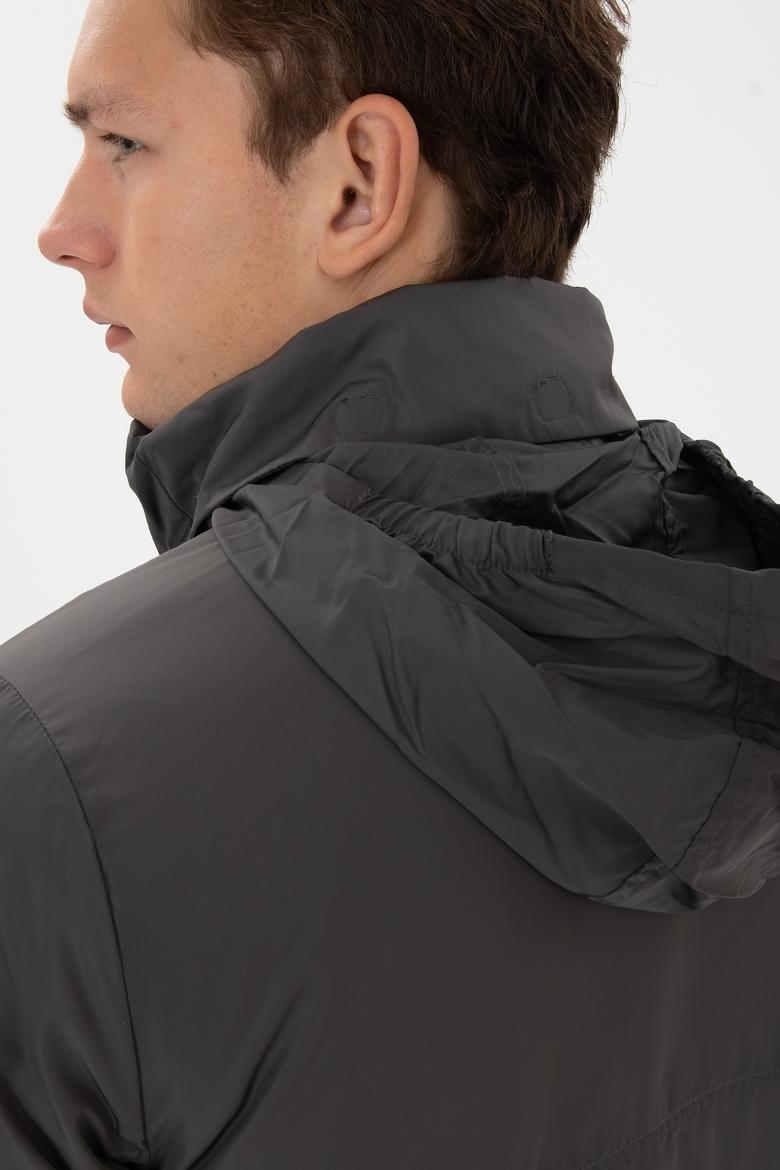 Erkek Gri Mont - 50310244023