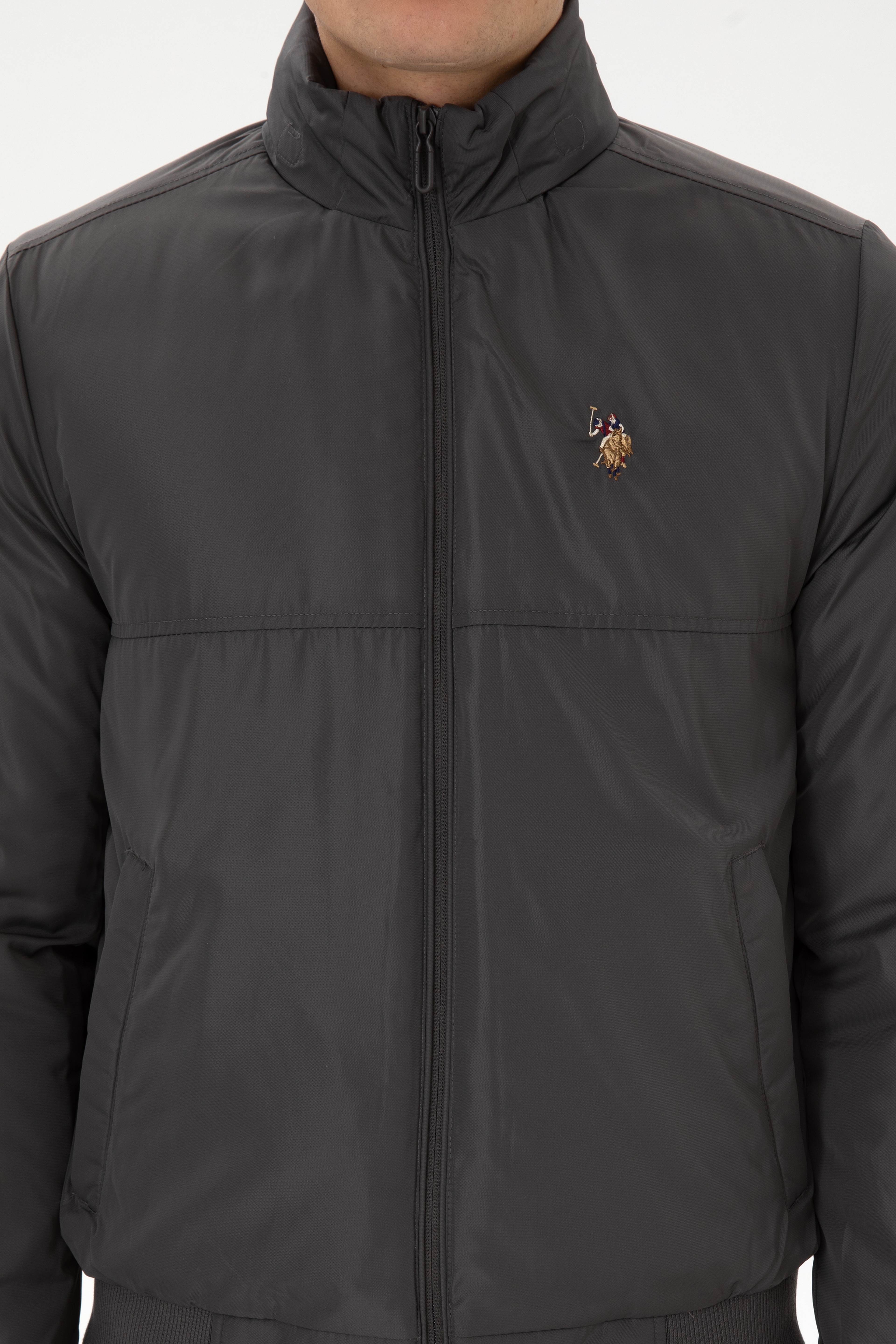 Erkek Gri Mont - Image 7