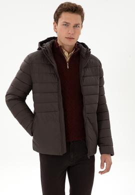Erkek Koyu Kahverengi Mont - 50310049059