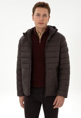 Erkek Koyu Kahverengi Mont - 50310049059