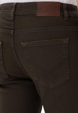 Erkek Kahverengi Slim Fit Jean Pantolon - 50310334020