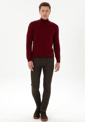 Erkek Kahverengi Slim Fit Jean Pantolon - 50310334020