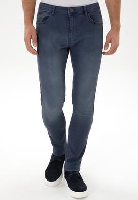 Erkek İndigo Slim Fit Jean Pantolon - 50310338014