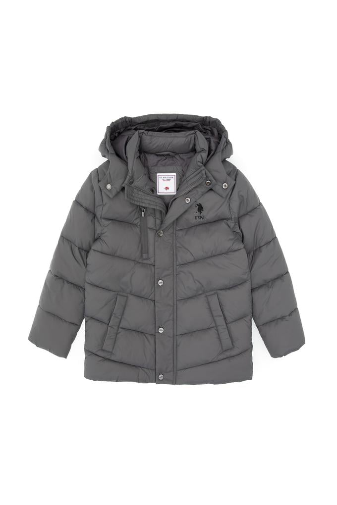Erkek Çocuk Gri Mont
