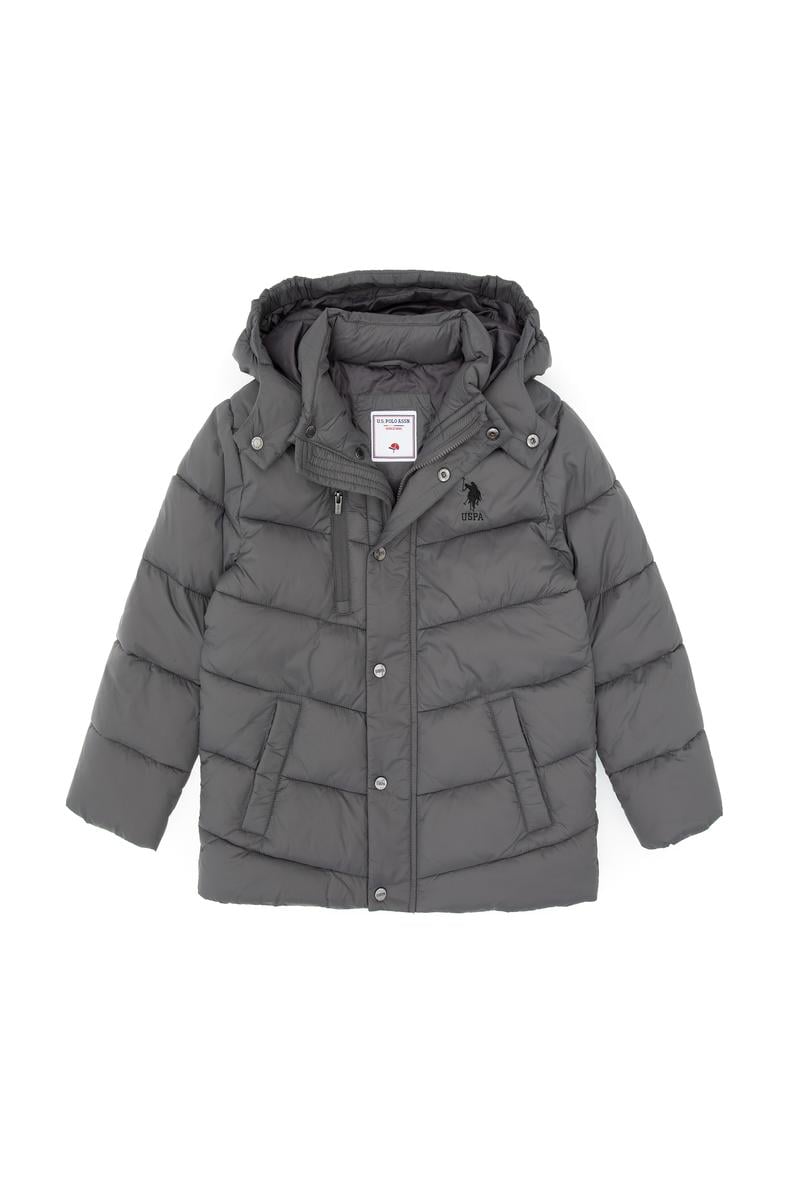 Erkek Çocuk Gri Mont