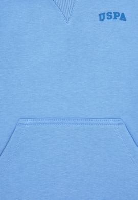 Erkek Çocuk Açık Mavi Kapüşonlu Basic Sweatshirt - 50313808011