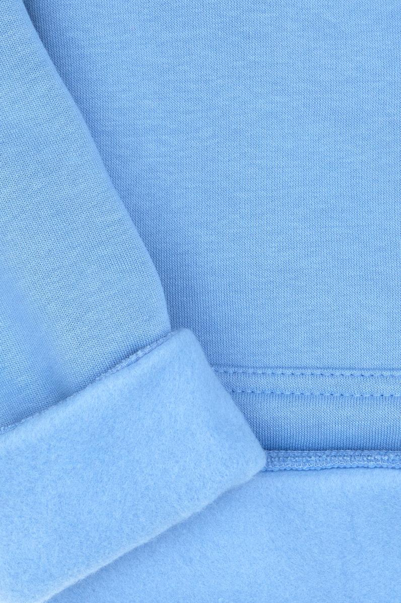 Erkek Çocuk Açık Mavi Kapüşonlu Basic Sweatshirt