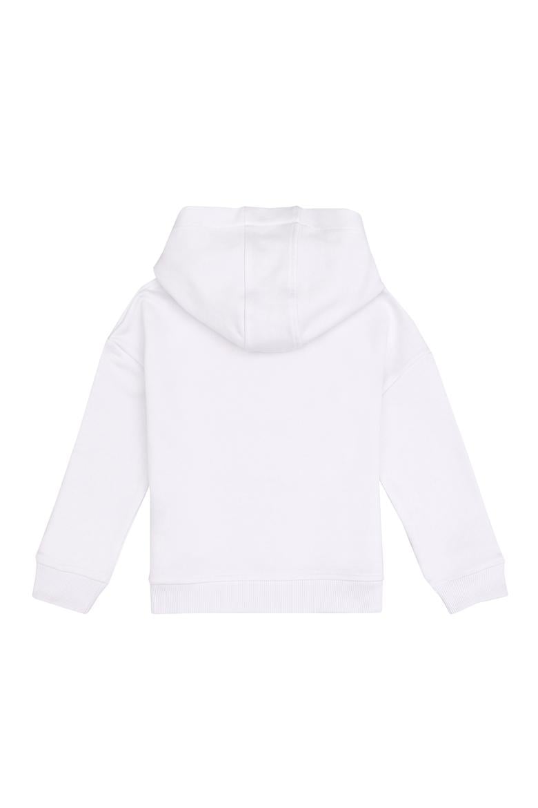 Erkek Çocuk Beyaz Kapüşonlu Sweatshirt - 50313842020