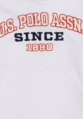 Erkek Çocuk Beyaz Kapüşonlu Sweatshirt - 50313842020