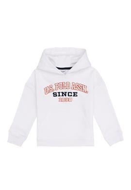 Erkek Çocuk Beyaz Kapüşonlu Sweatshirt - 50313842020
