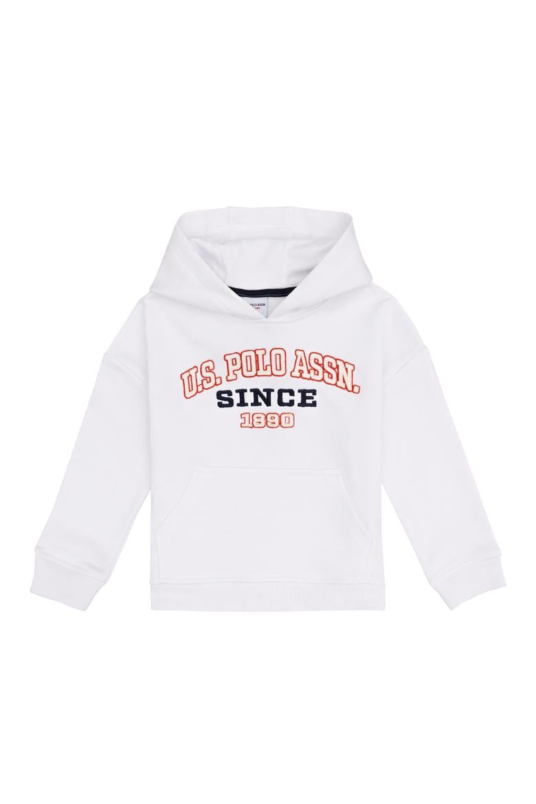 Erkek Çocuk Beyaz Kapüşonlu Sweatshirt - 50313842020