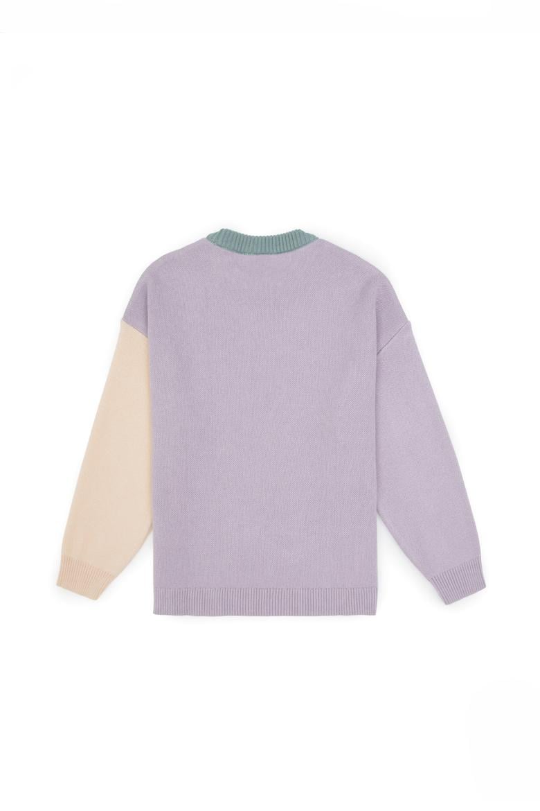 Erkek Çocuk Mint Bisiklet Yaka Kazak - 50315608020