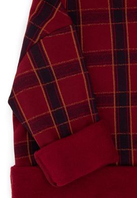 Erkek Çocuk Bordo Bisiklet Yaka Sweatshirt - 50316520022