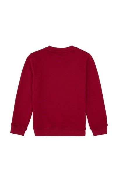 Erkek Çocuk Koyu Frambuaz Sweatshirt