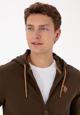 Erkek Kahverengi Örme Hırka - 50313748050