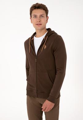 Erkek Kahverengi Örme Hırka - 50313748050