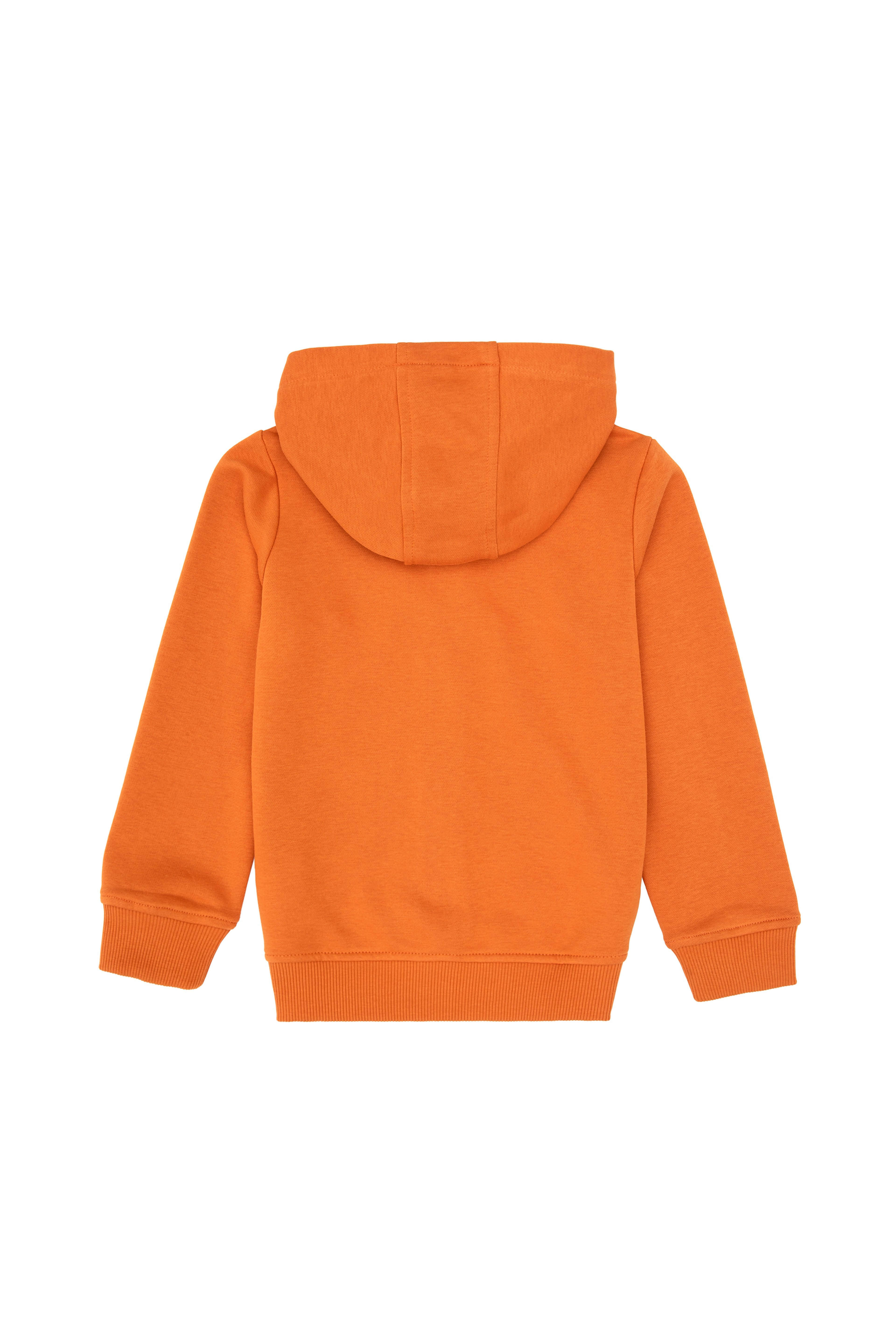 Erkek Çocuk Bakır Fermuarlı Kapüşonlu Sweatshirt