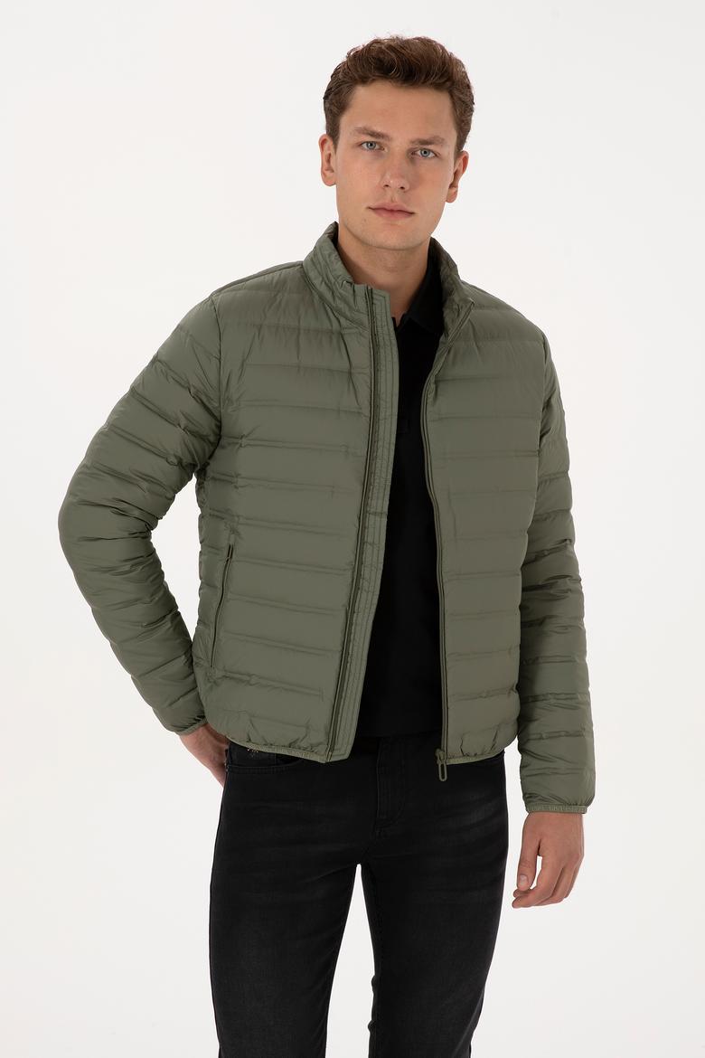 Erkek Koyu Haki Mont