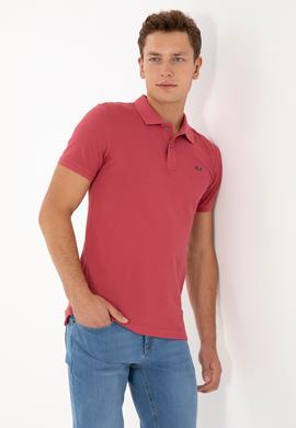 Erkek Vişne Basic Tişört - 50298042059