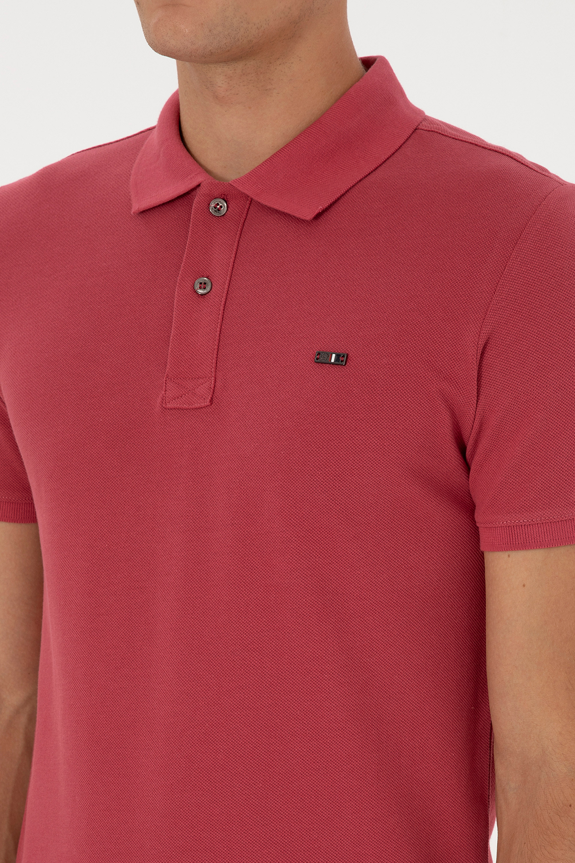 Erkek Vişne Basic Tişört - 50298042059