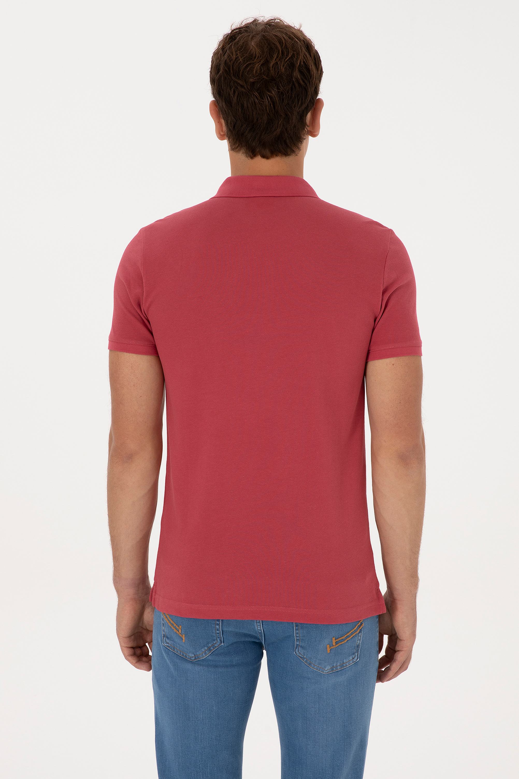 Erkek Vişne Basic Tişört - 50298042059